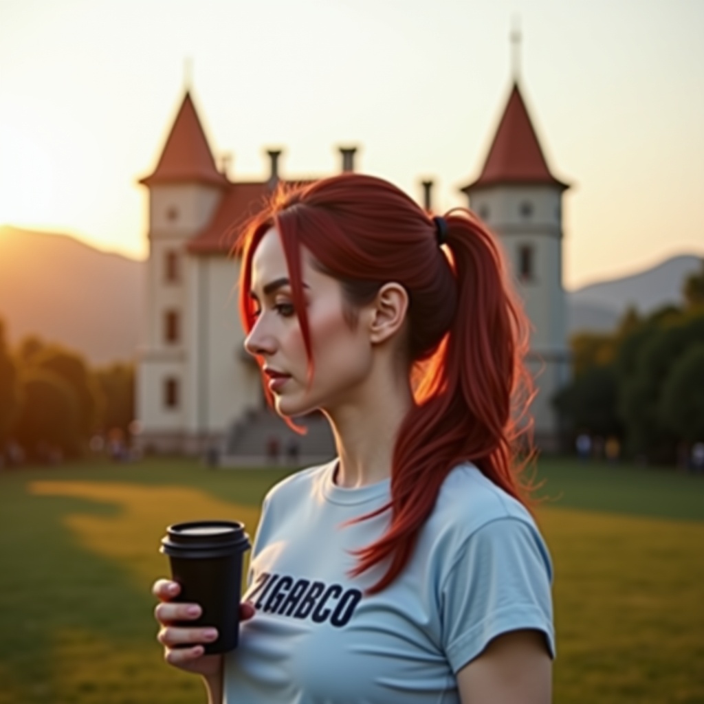 Skyler obišče Murska Sobota Castle v mestu Murska Sobota za klepet o seksu z umetno inteligenco